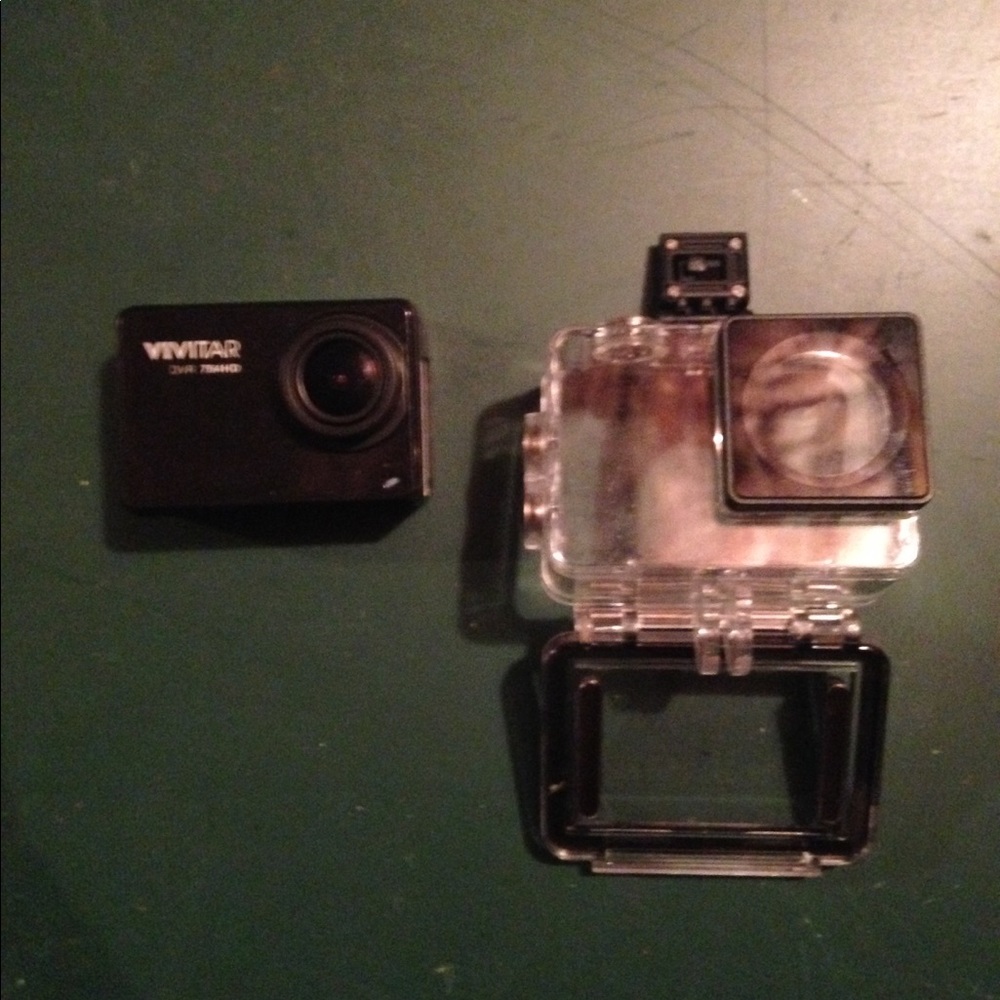 Vivitar DVR 794HD Action Camera + Water Proof Case